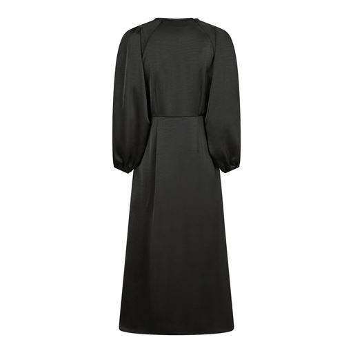 Neo Noir Isobel Heavy Sateen Kjole, Black, 36