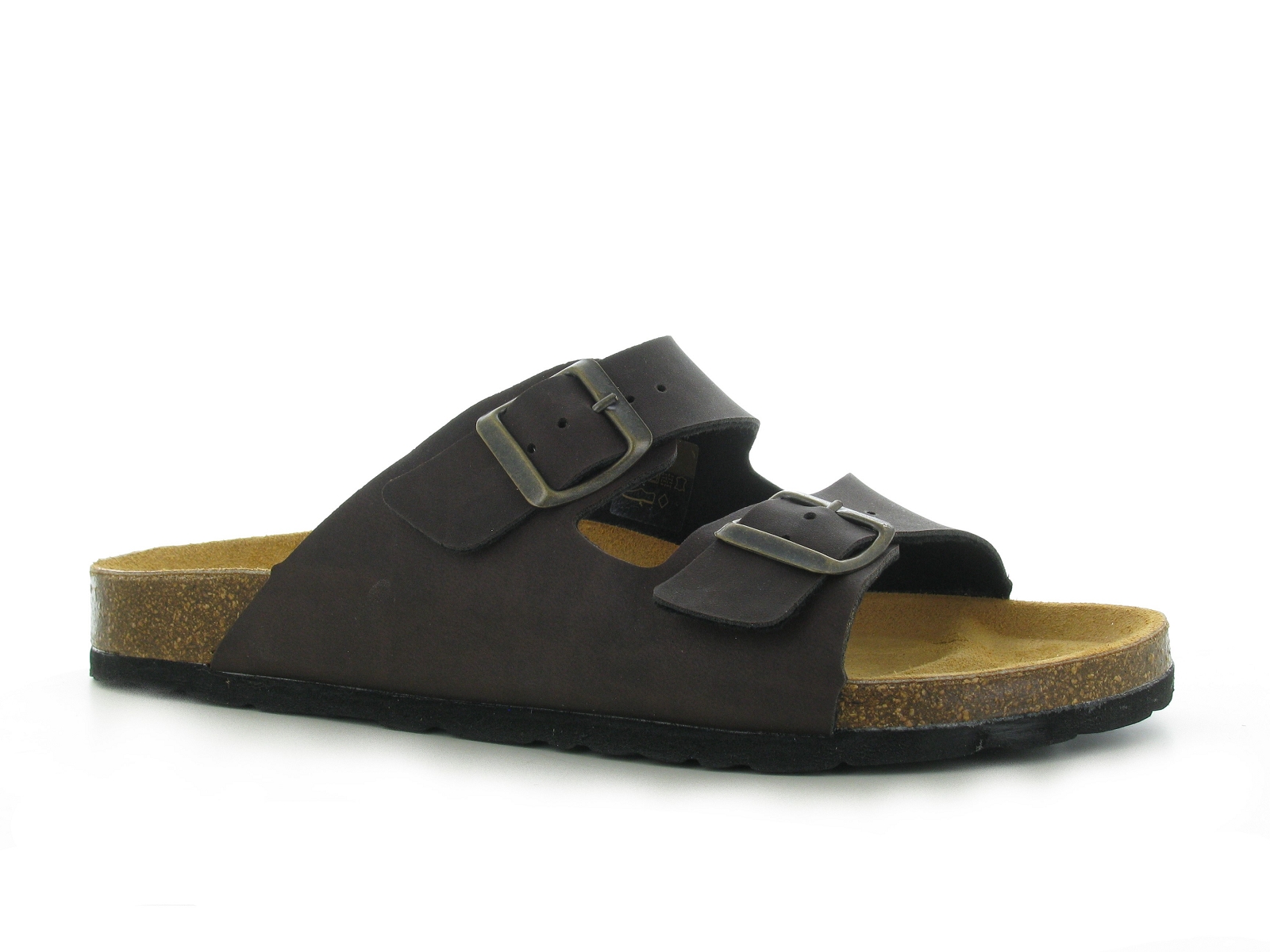 P brand-9662 Synthétique Marron Foncé