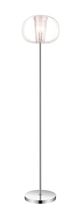 Lampadaire Delmez E27 IP20 transparent