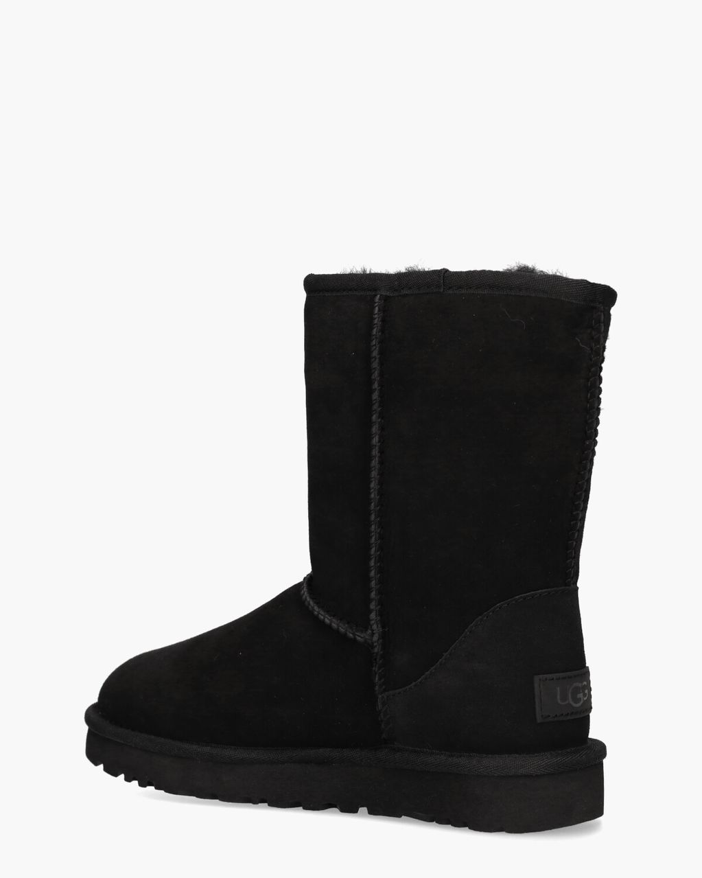 UGG Classic Short II Boot Black Dames Enkelboots
