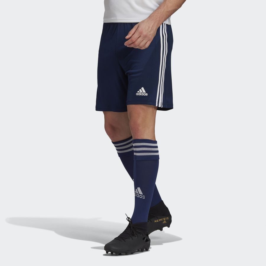 adidas Short Squadra 21 - Bleu Marine/Blanc