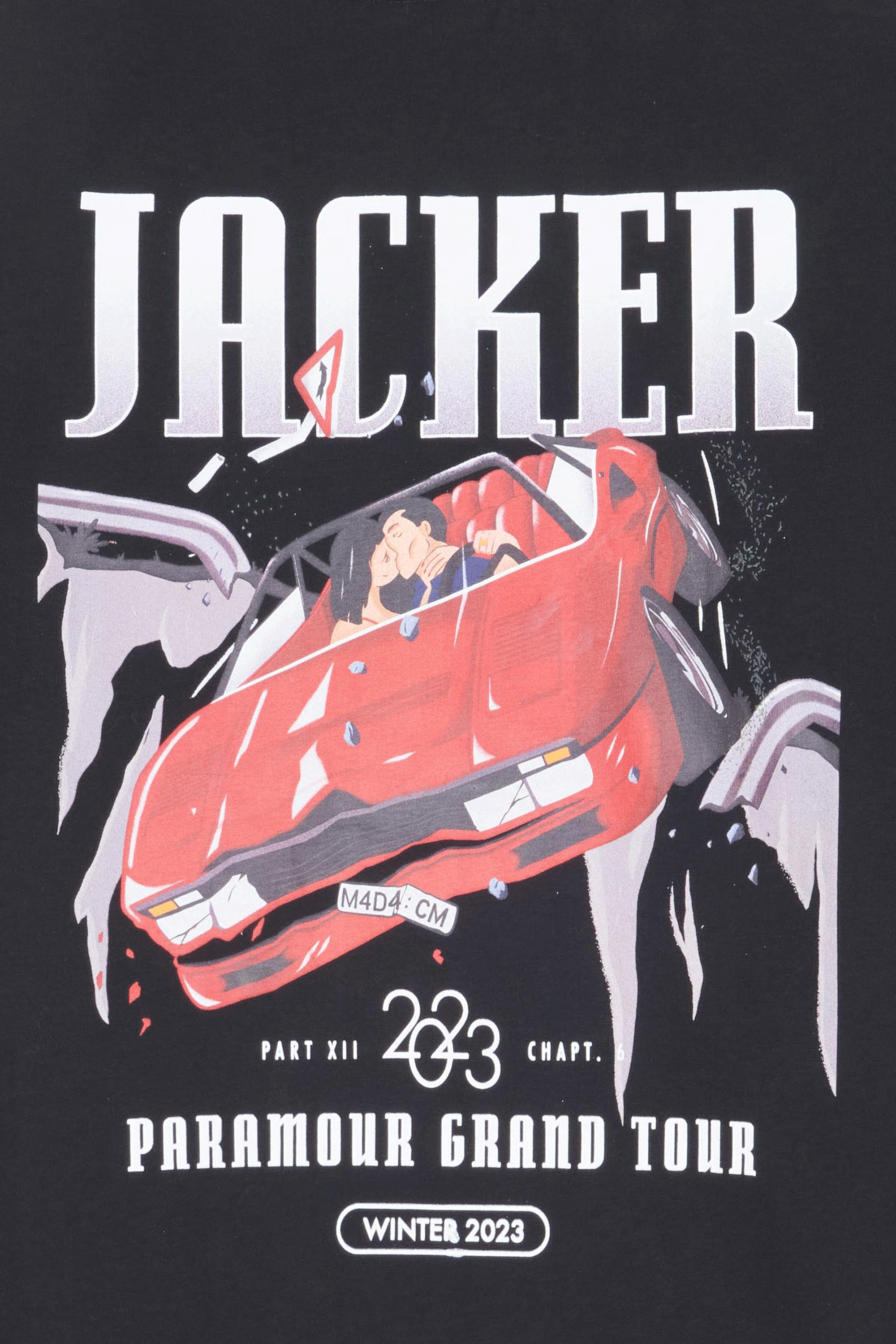 JACKER T-shirt  Grand Tour Noir
