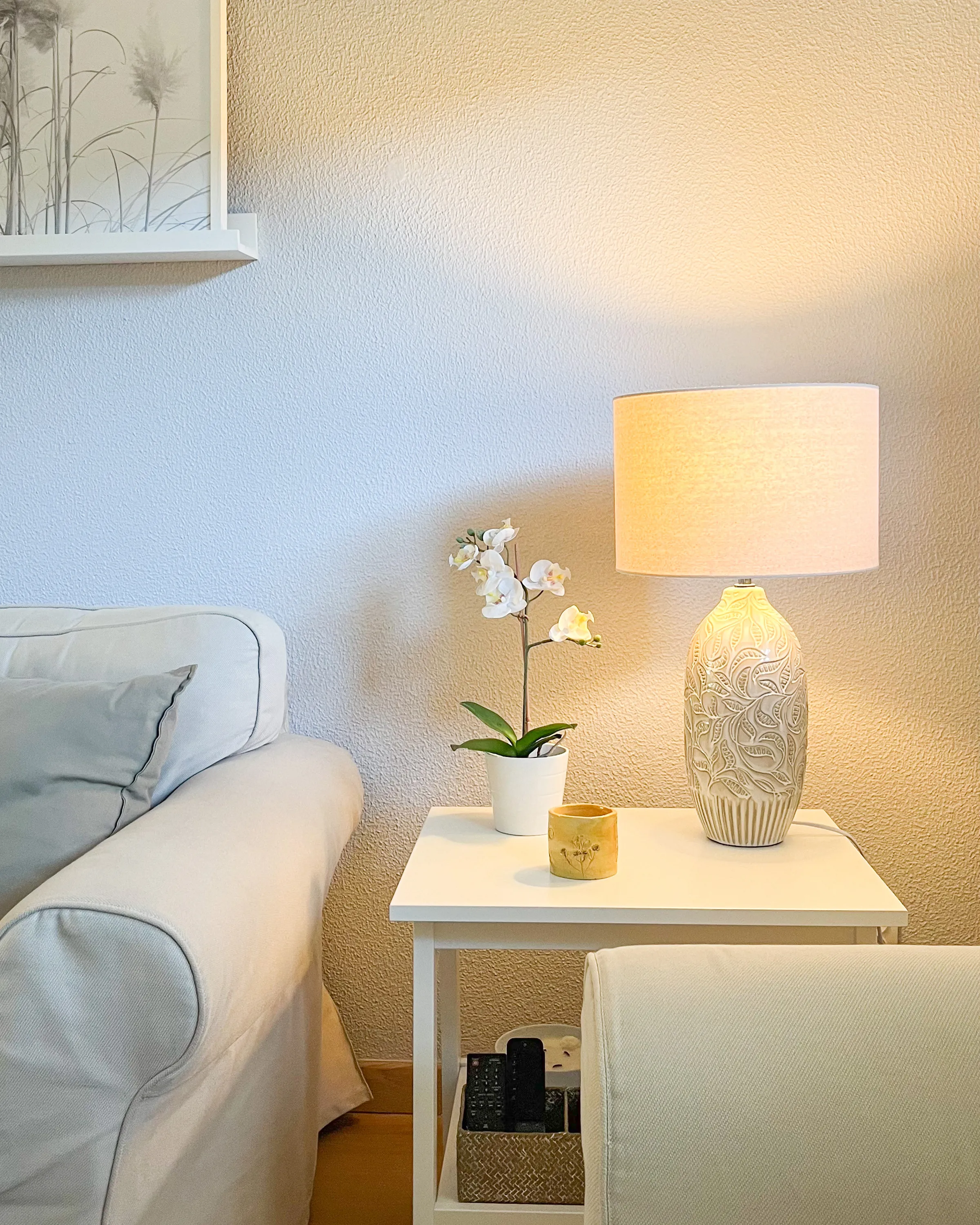 Tafellamp SALZA Keramiek Beige