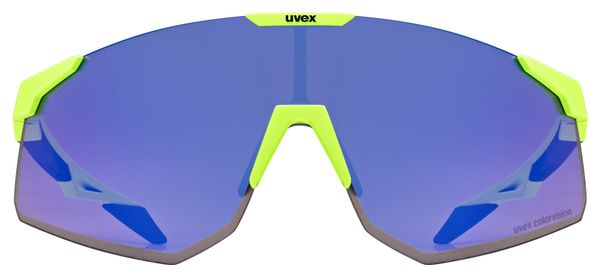 Lunettes Uvex Pace Perform S CV Jaune/Verres Miroir Bleu