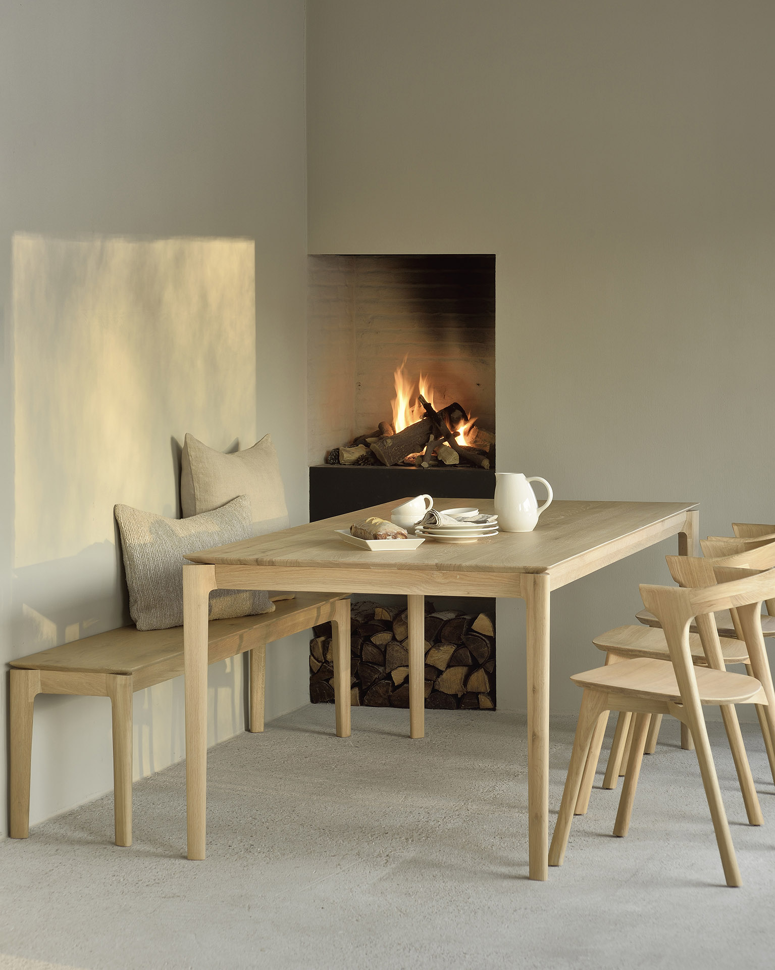 Tafel Bok 240X100 - eiken - geolied