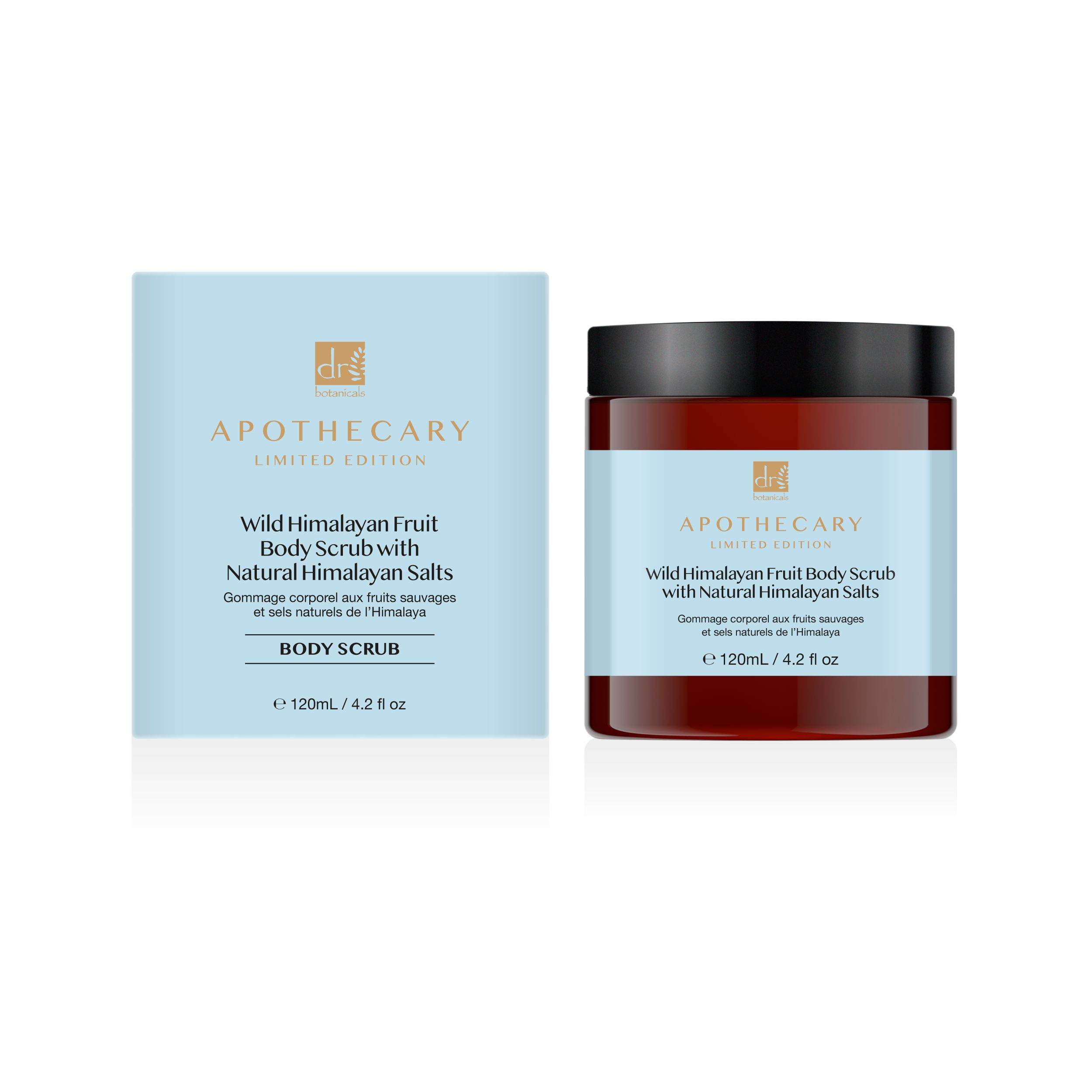 Dr Botanicals Wild Himalayan Fruit Body Scrub with Natural Himalayan Salts