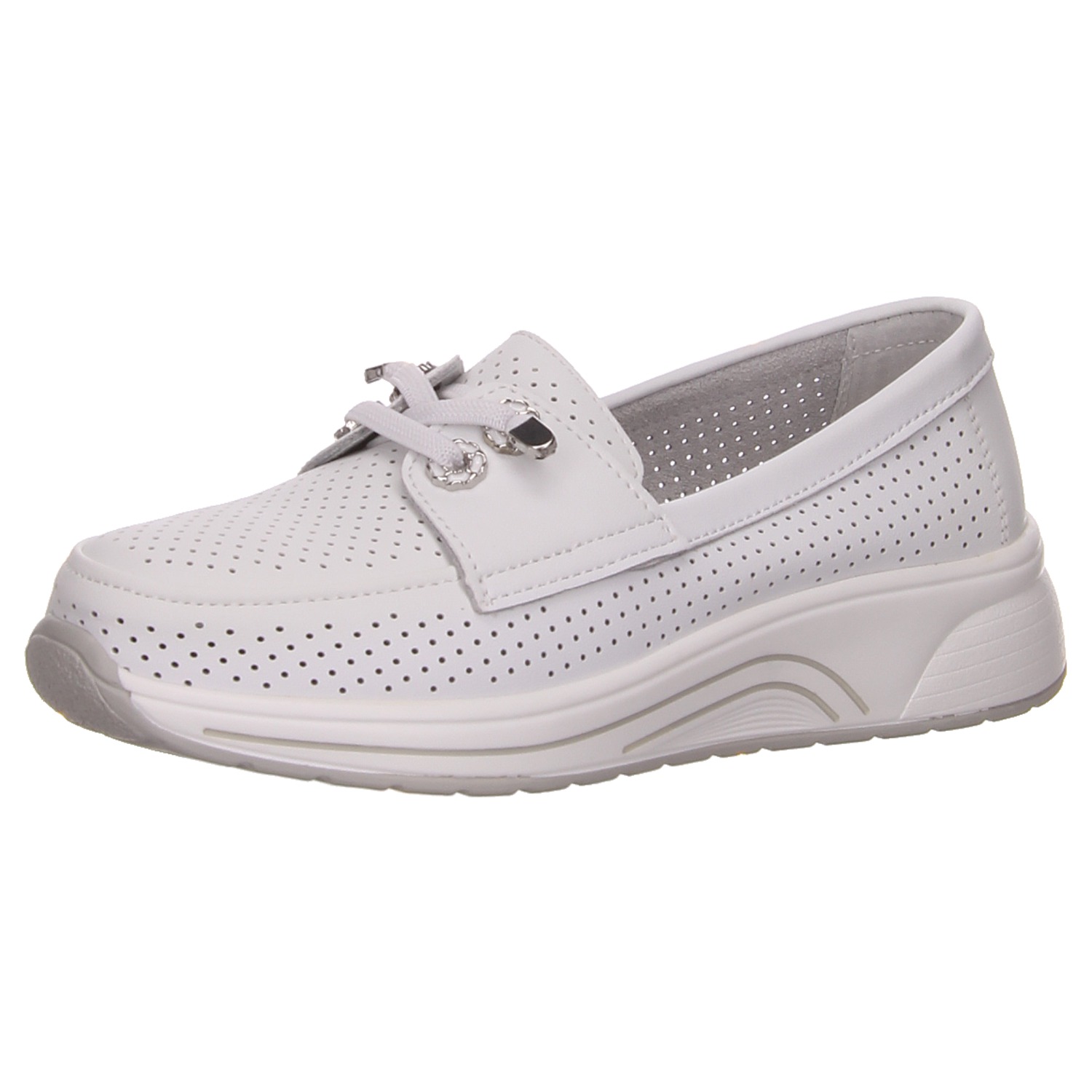 HBH Slipper weiß weiss/weiss kombi