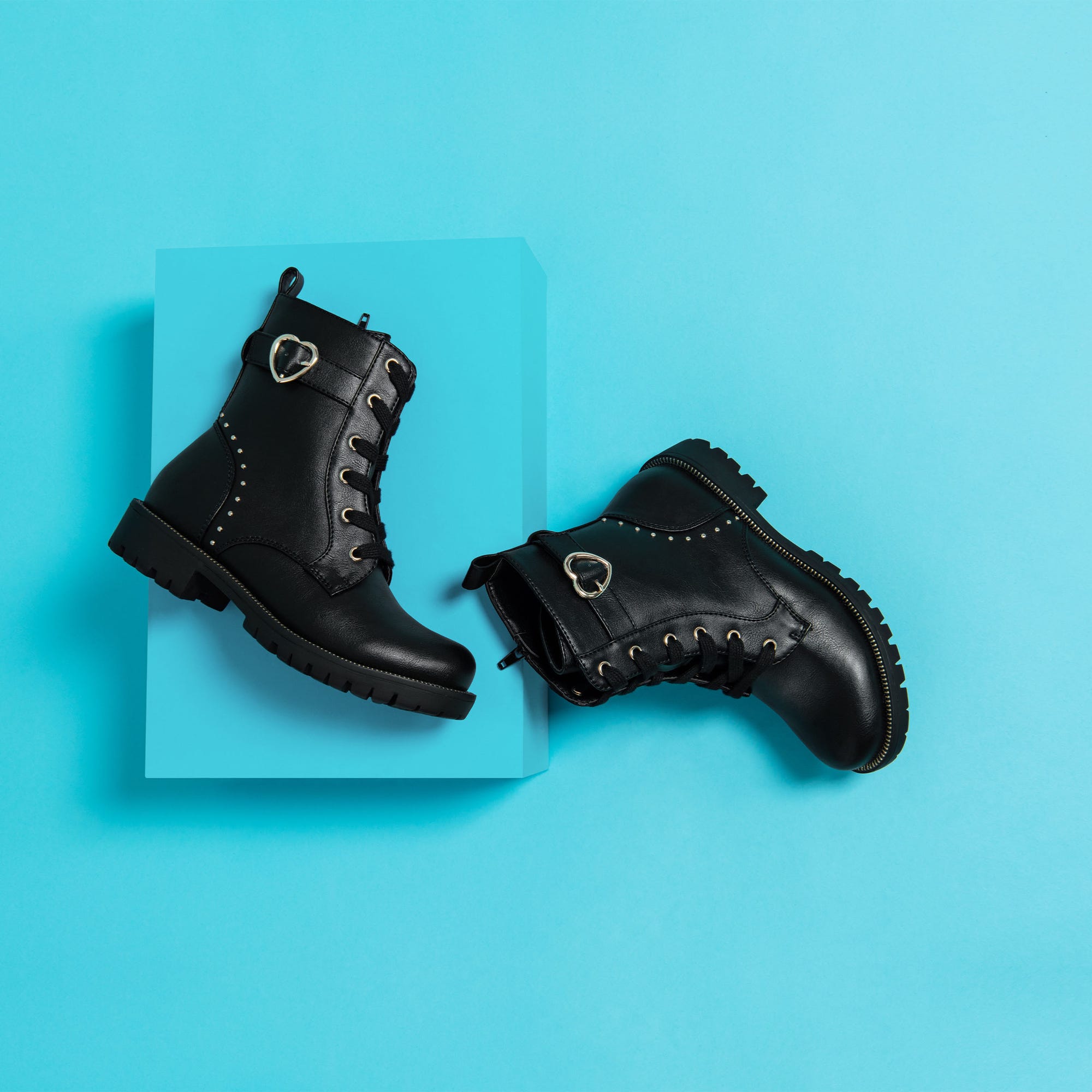 Boots Fille noir