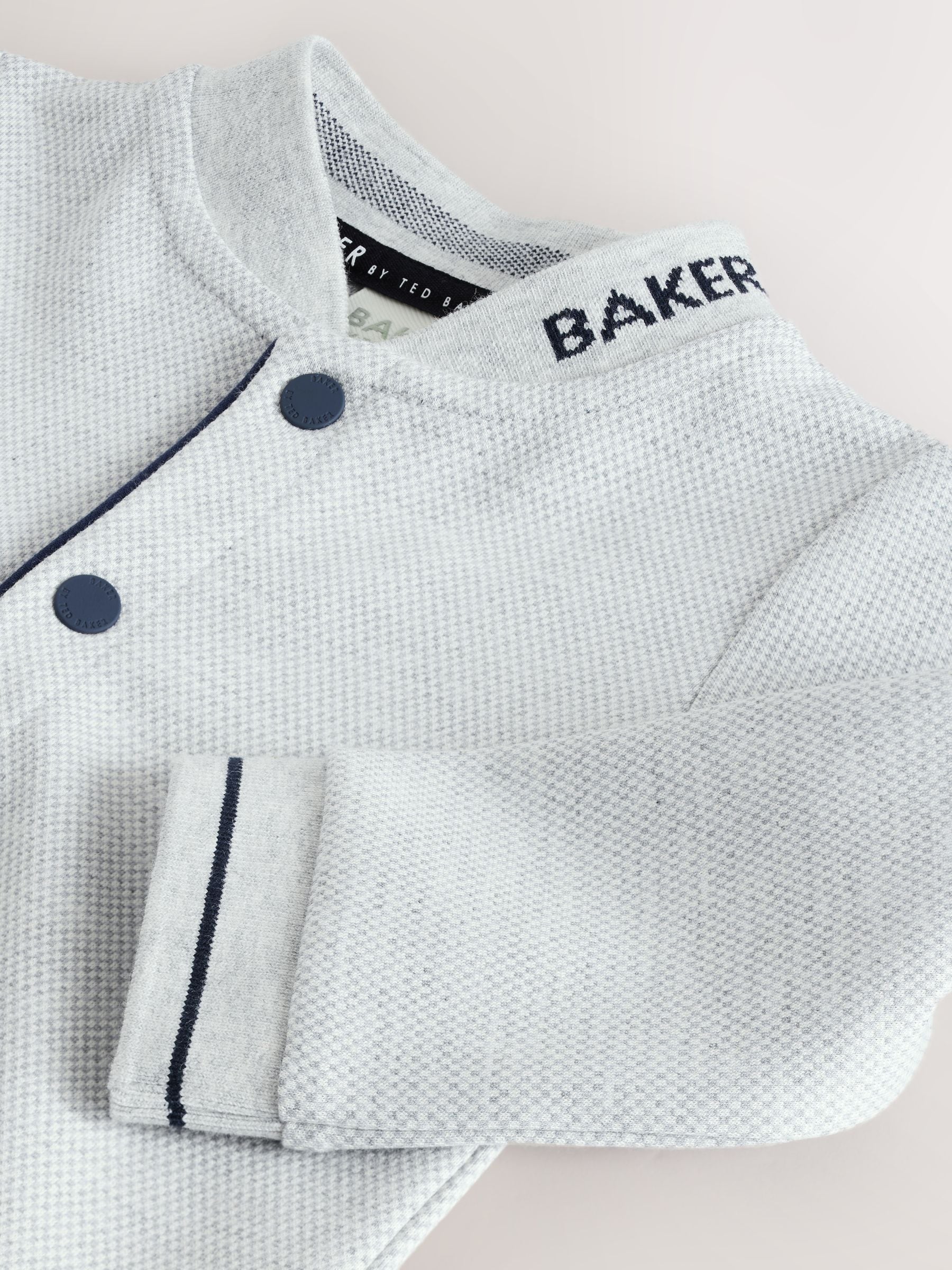 Baker by Ted Baker grijs getextureerde romper
