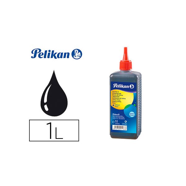 Pelikan Tinta da China 1L Preto - 211664