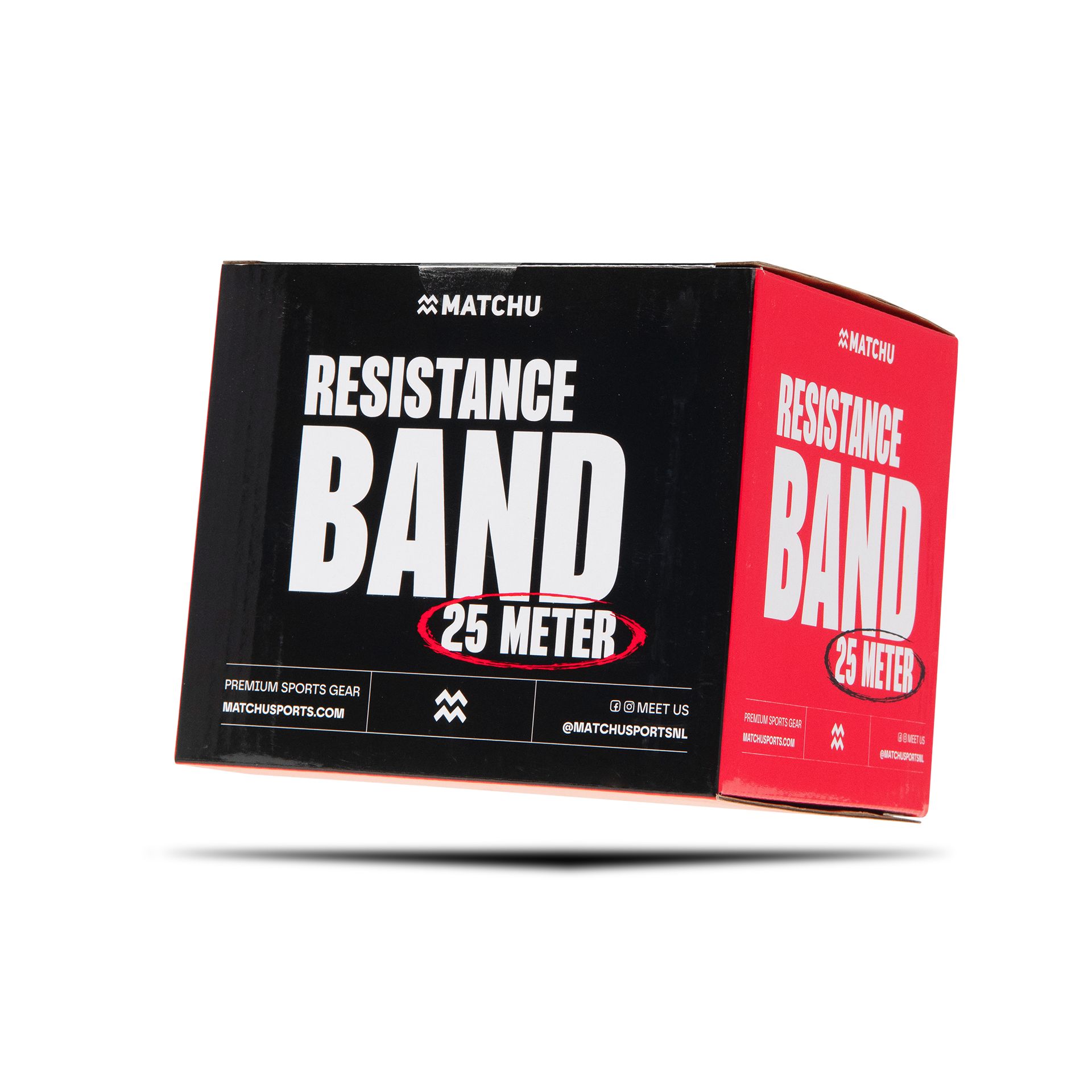 Matchu Sports - Fitnessband Rolle - Extra Schwer 25 Meter