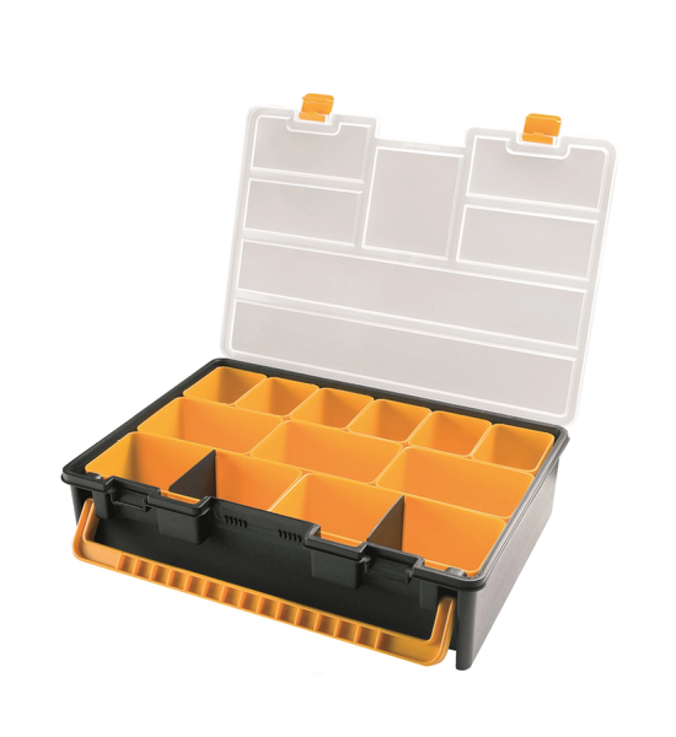 Little Jumbo 203710 Opbergkoffer met 11 uitneembare bakjes - 443 x 317 x 107mm