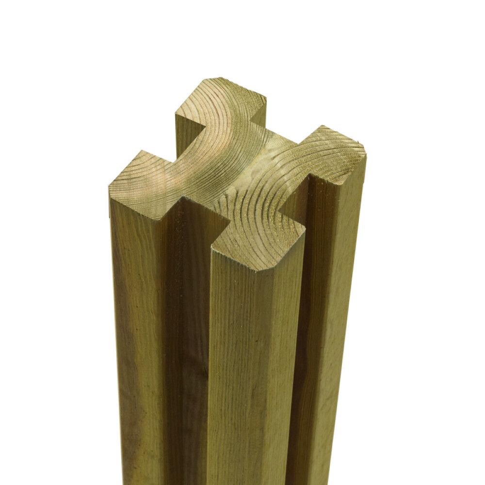 PROFILSTOLPE PLUS LIMT M/4 SPOR PEFC 90X90X2980MM