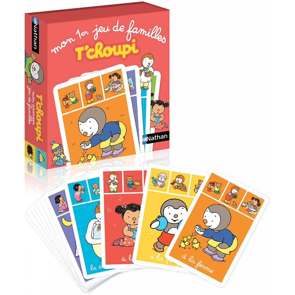 Mon Premier Jeu de Familles : T'choupi