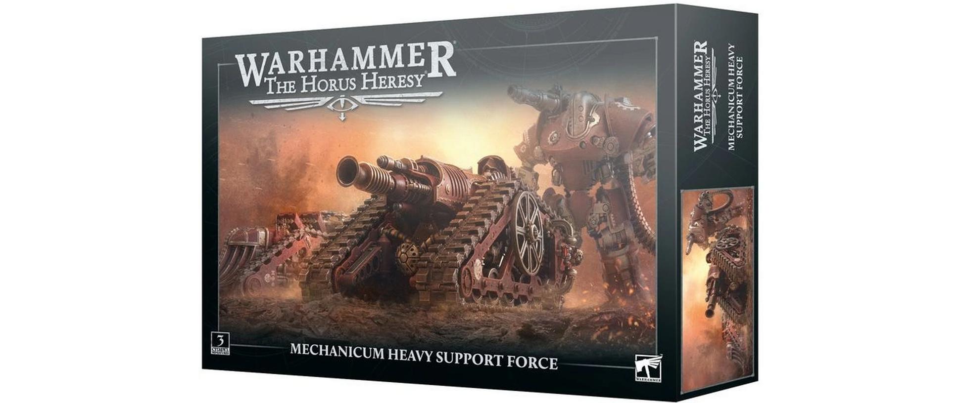 Warhammer Horus Heresy Schwere Unterstützung des Mechanicums<br>Figurenset, Warhammer Horus Heresy, Schwere Unterstützung des Mechanicums – Bausatz