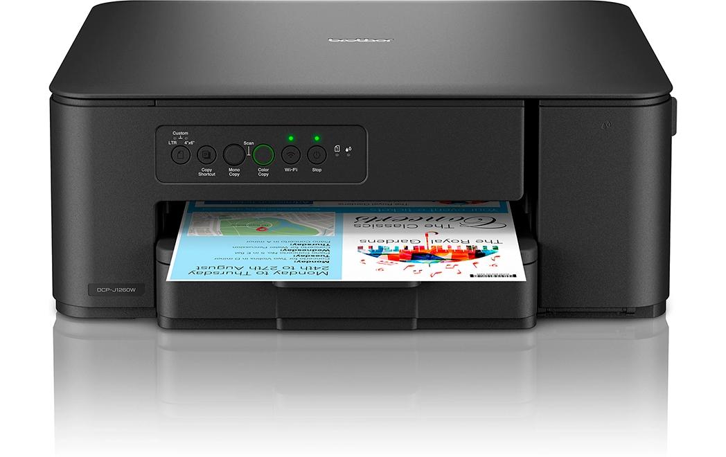 Multifunktionsdrucker DCP-J1260W<br>WLAN-fähiger 3-in-1-Multifunktions-Tintenstrahldrucker