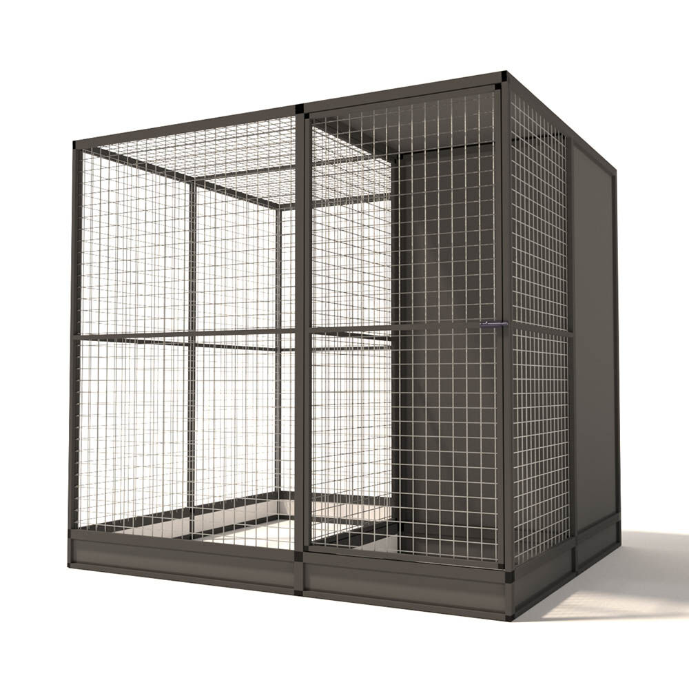 Glorenza Evi - Kattenren - Antraciet - 193x176x207 cm