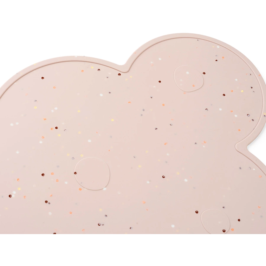 Done by Deer™ Tisch-Set Silikon in Confetti Rosa