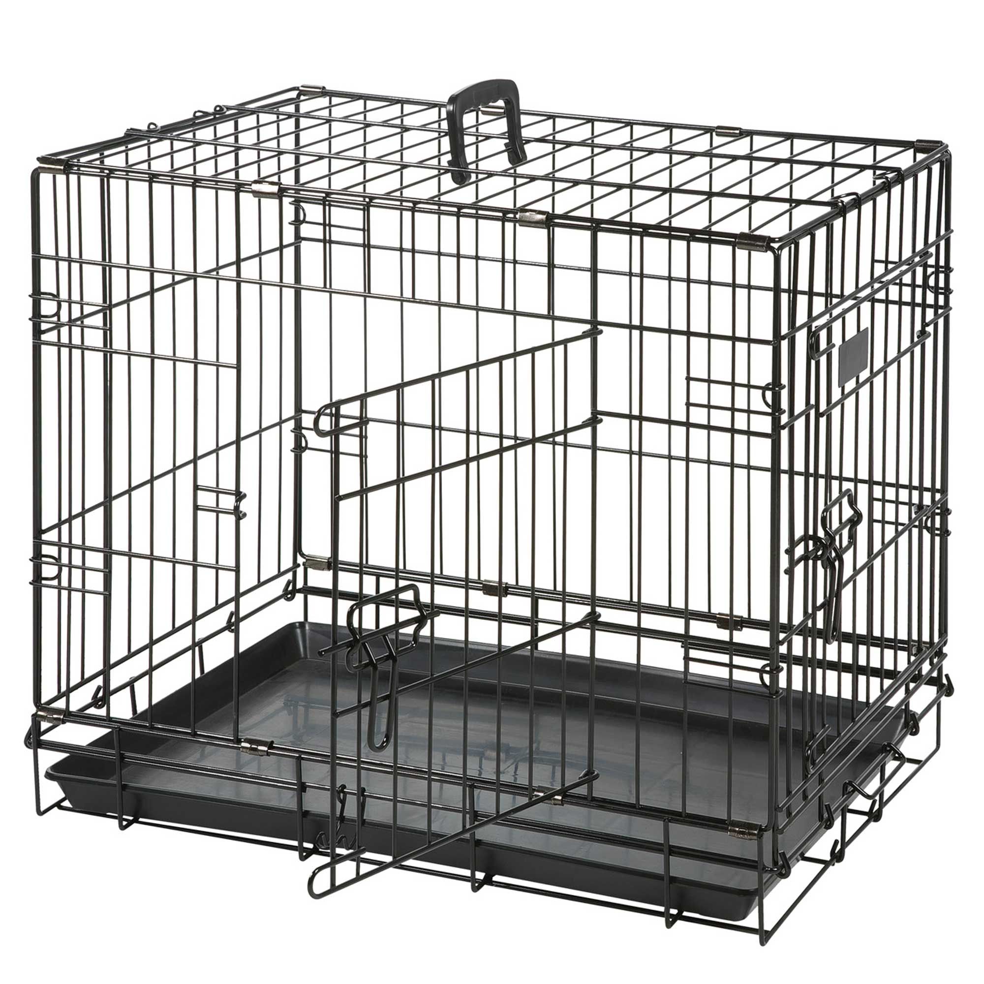 Hunde Drahtbox - Transportbox aus Metall - langlebig solide und pflegeleicht