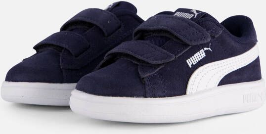 Puma Smash 3.0 SD V sneakers donkerblauw wit Suede Logo 22