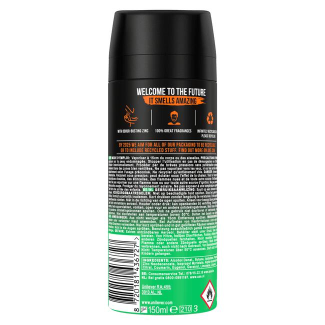 AXE Deo Bodyspray Jungle Fresh 150ml