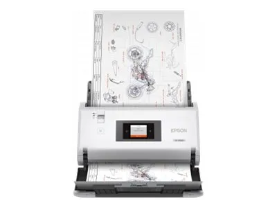 Epson WorkForce DS-32000 - Dokumentscanner - Contact Image Sensor (CIS) - Duplex - A3 - 600 dpi x 600 dpi - op til 90 ppm (mono) / op til 90 ppm (farve) - ADF (120 ark) - op til 40000 scanninger pr. dag - USB 3.0