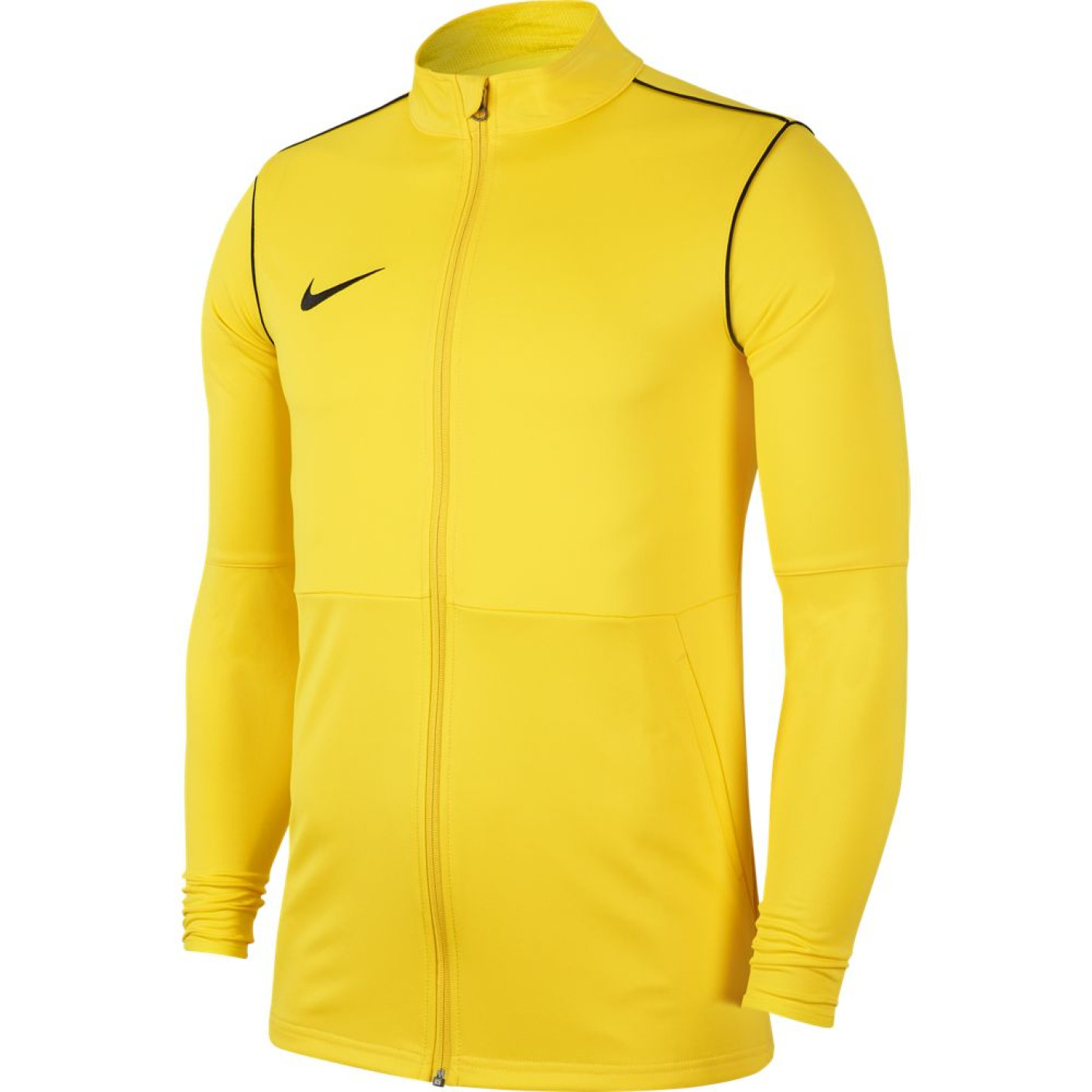 Nike Dri-FIT Park 20 Trainingsjack Full-Zip Geel Zwart
