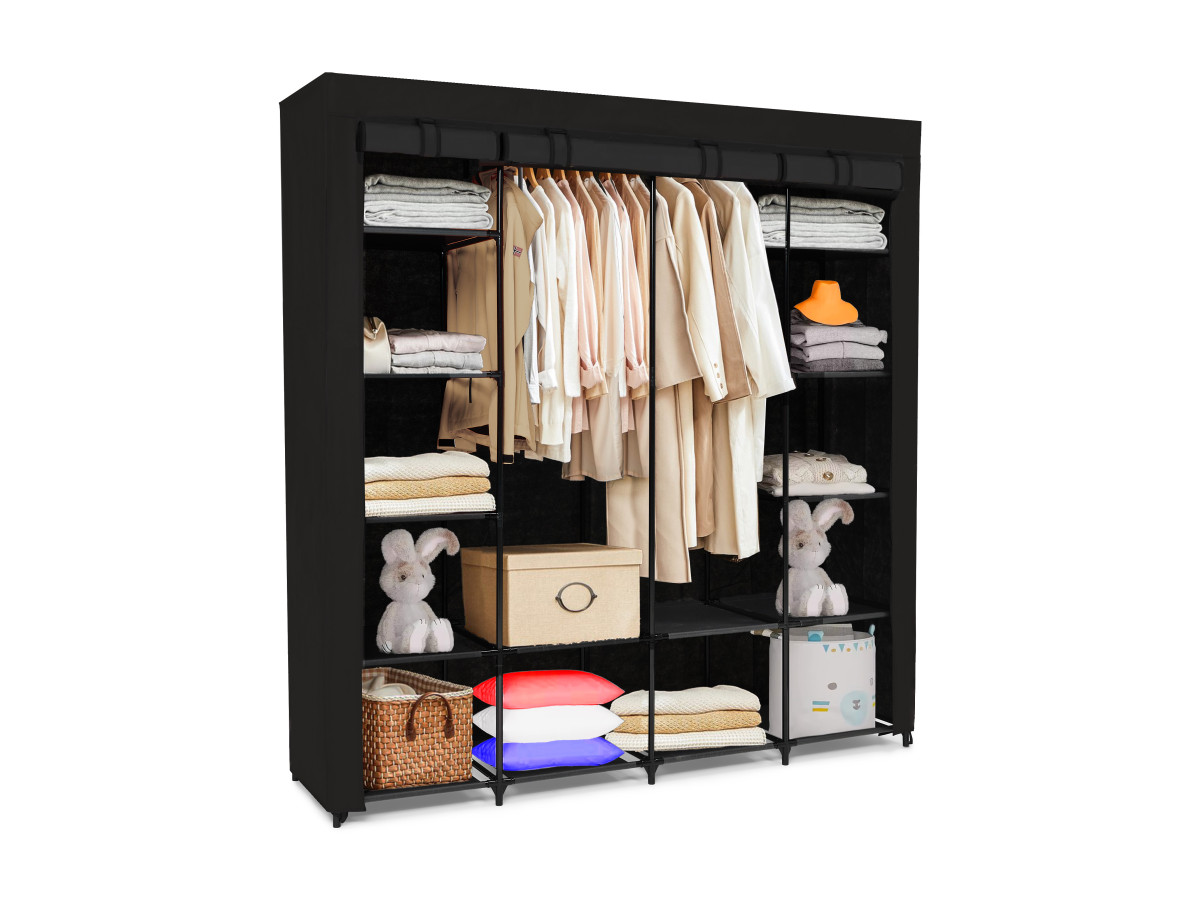 Brixy Black opvouwbare campingkast - 170 x 45 x 175 cm