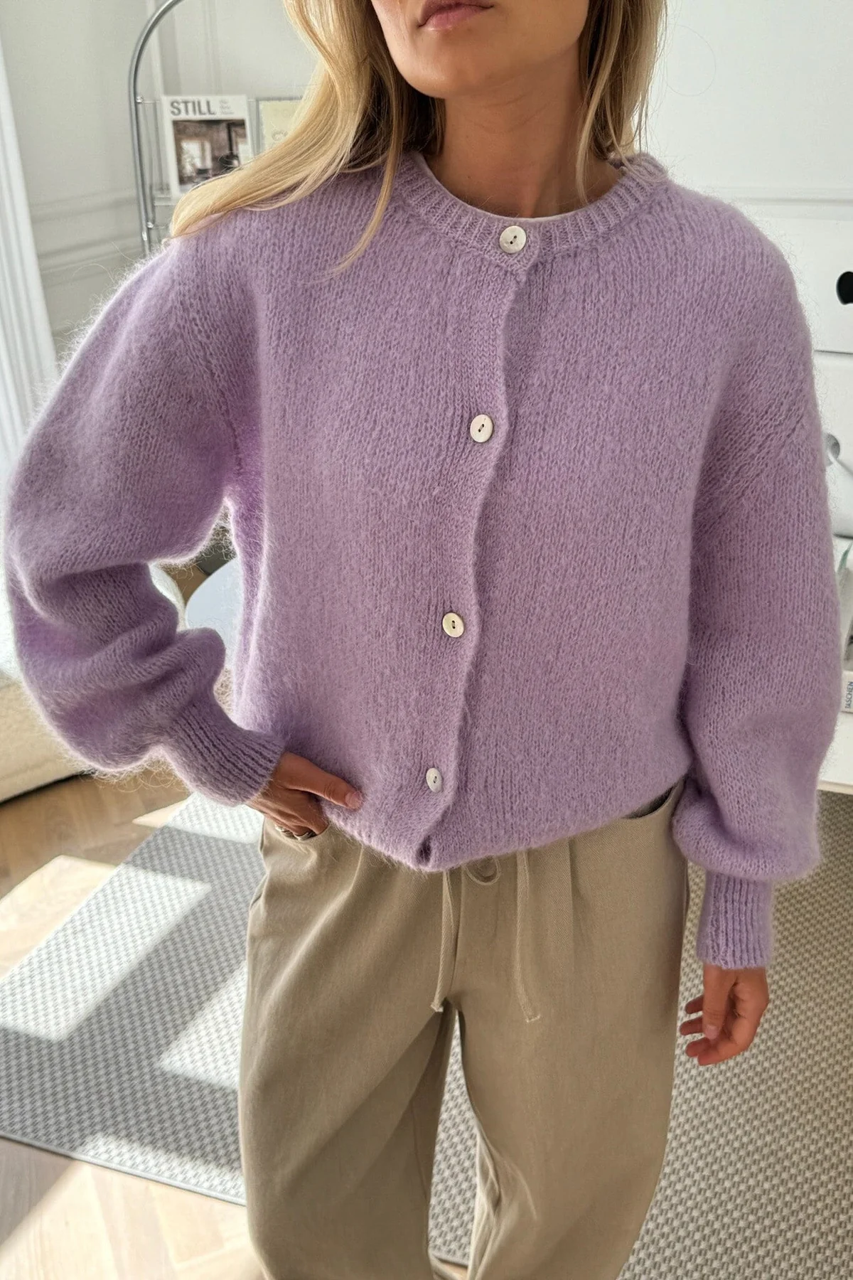 BYIC Idaic Cardigan lp light purple