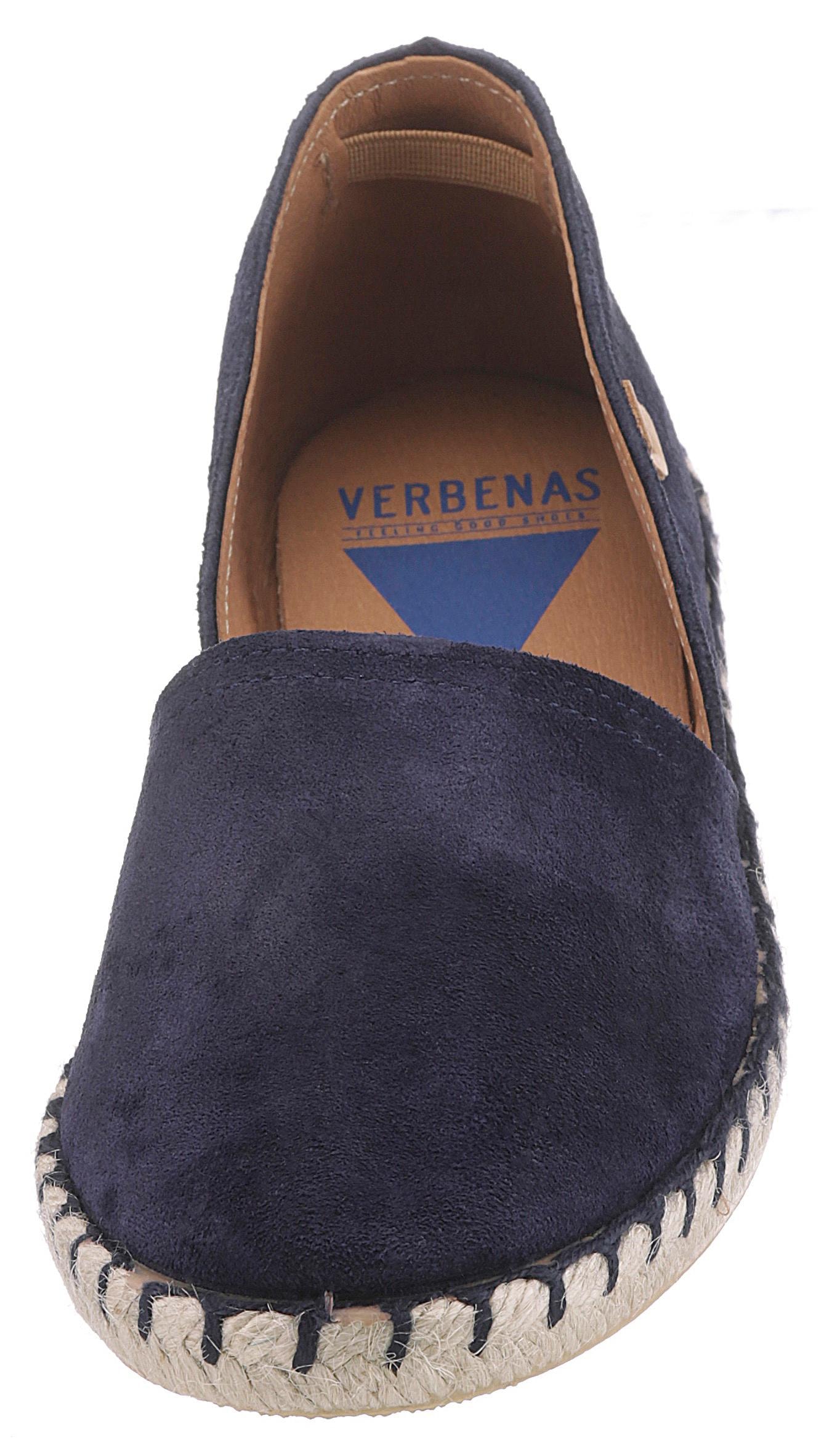 VERBENAS Espadrille  Strandschuh, Sommerschuh, Loafer aus Veloursleder