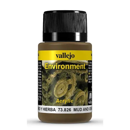 Vallejo Enviroment 773826 - Schlamm und Gras, 40 ml