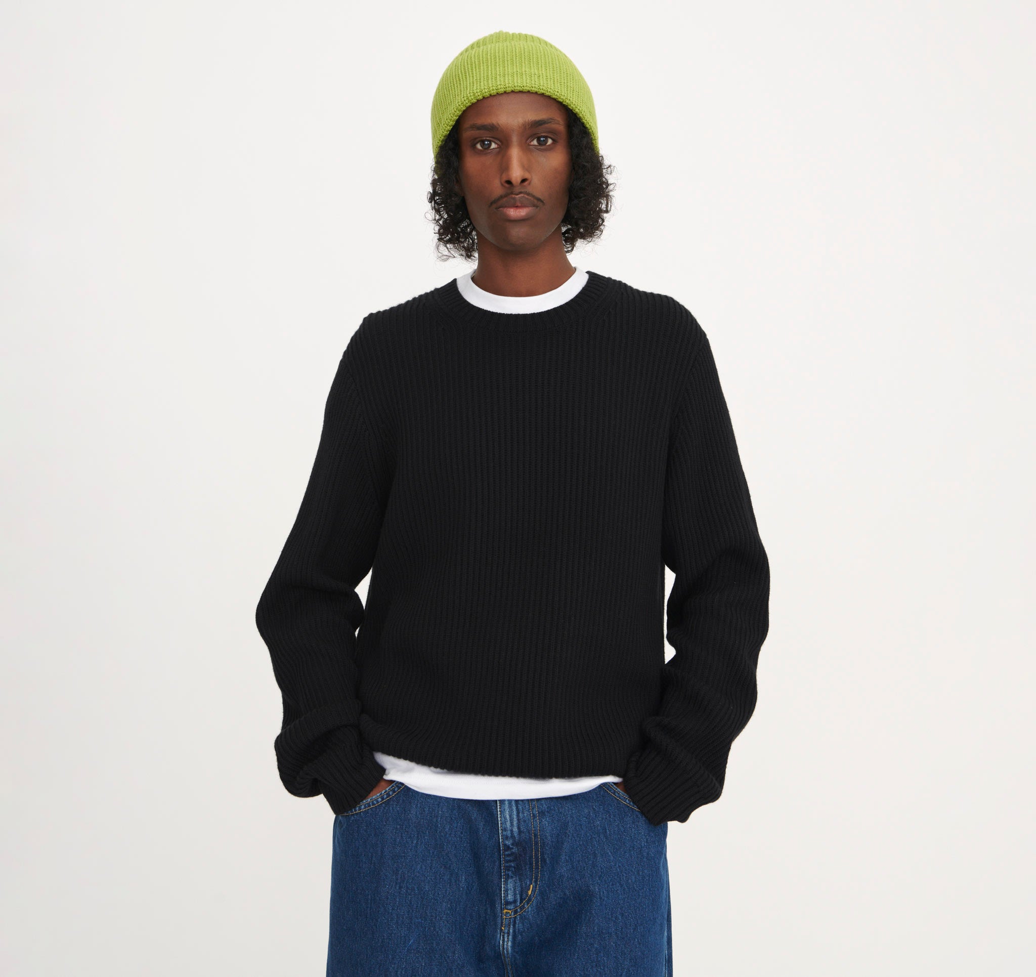 COTTON<br>Soft Knit Fluffy Beanie