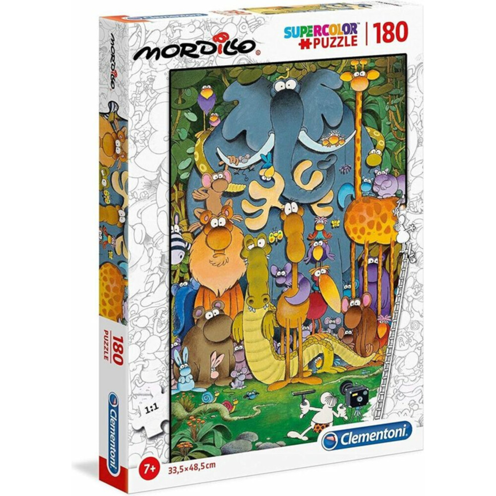 Clementoni Mordillo Kinder Puzzel - The Picture Puzzel 180 Stukjes
