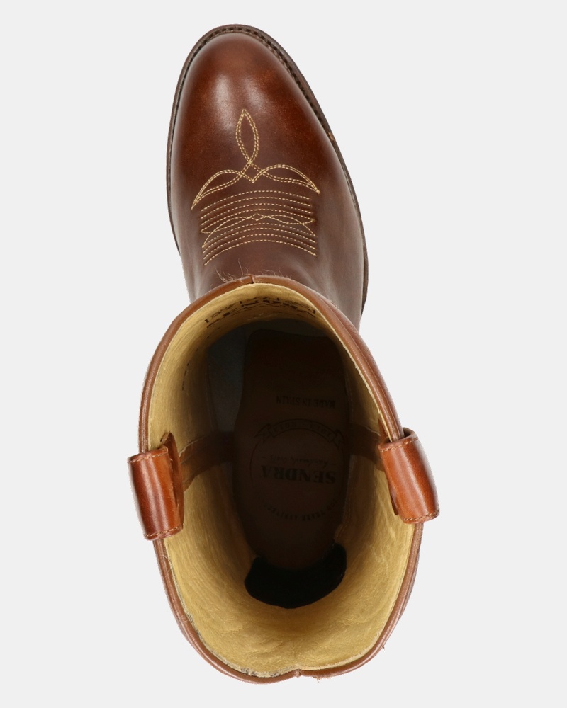 Sendra Debora Flex Cowboylaarzen  - cognac