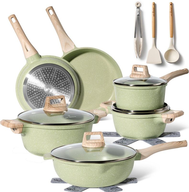 Pannenset - RVS - 8 Delig
