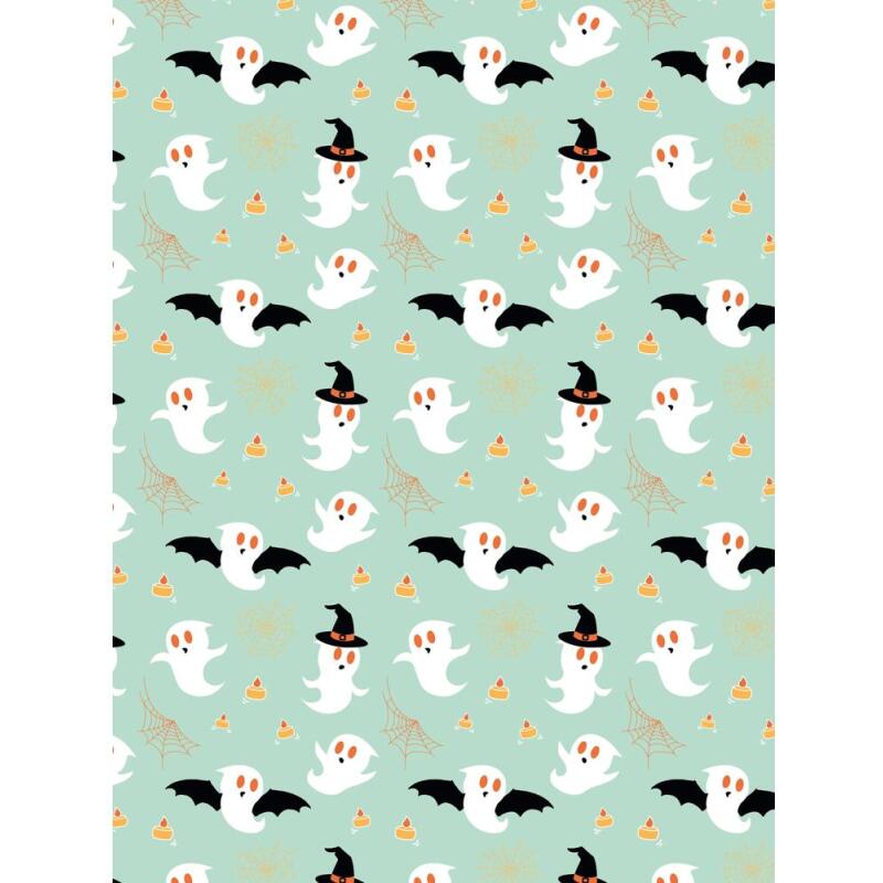 Assortiment de 4 papiers Foil Noël - Halloween - Assortiment