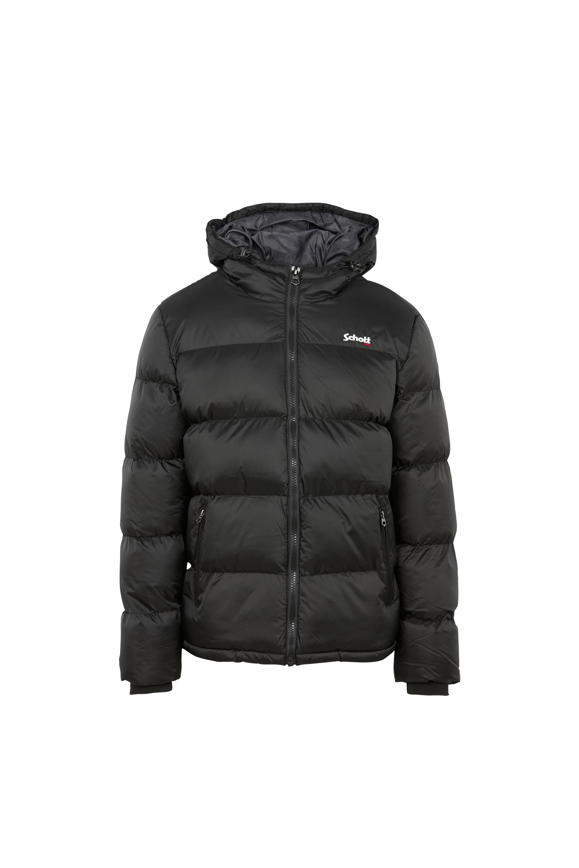 SCHOTT Doudoune avec capuche IDAHO2 Noir