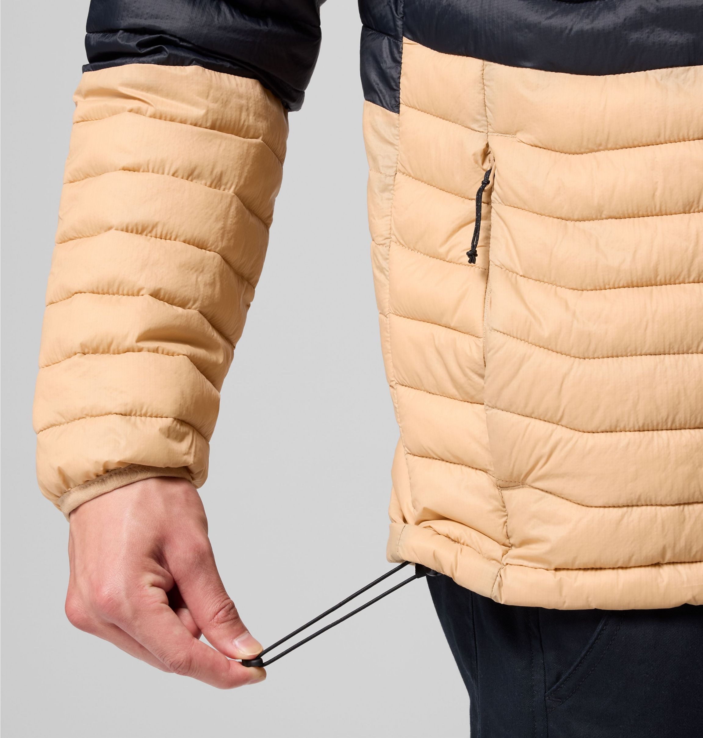 Columbia Steppjacke »POWDER PASS HOODED JACKET« 1 Stk. tlg.