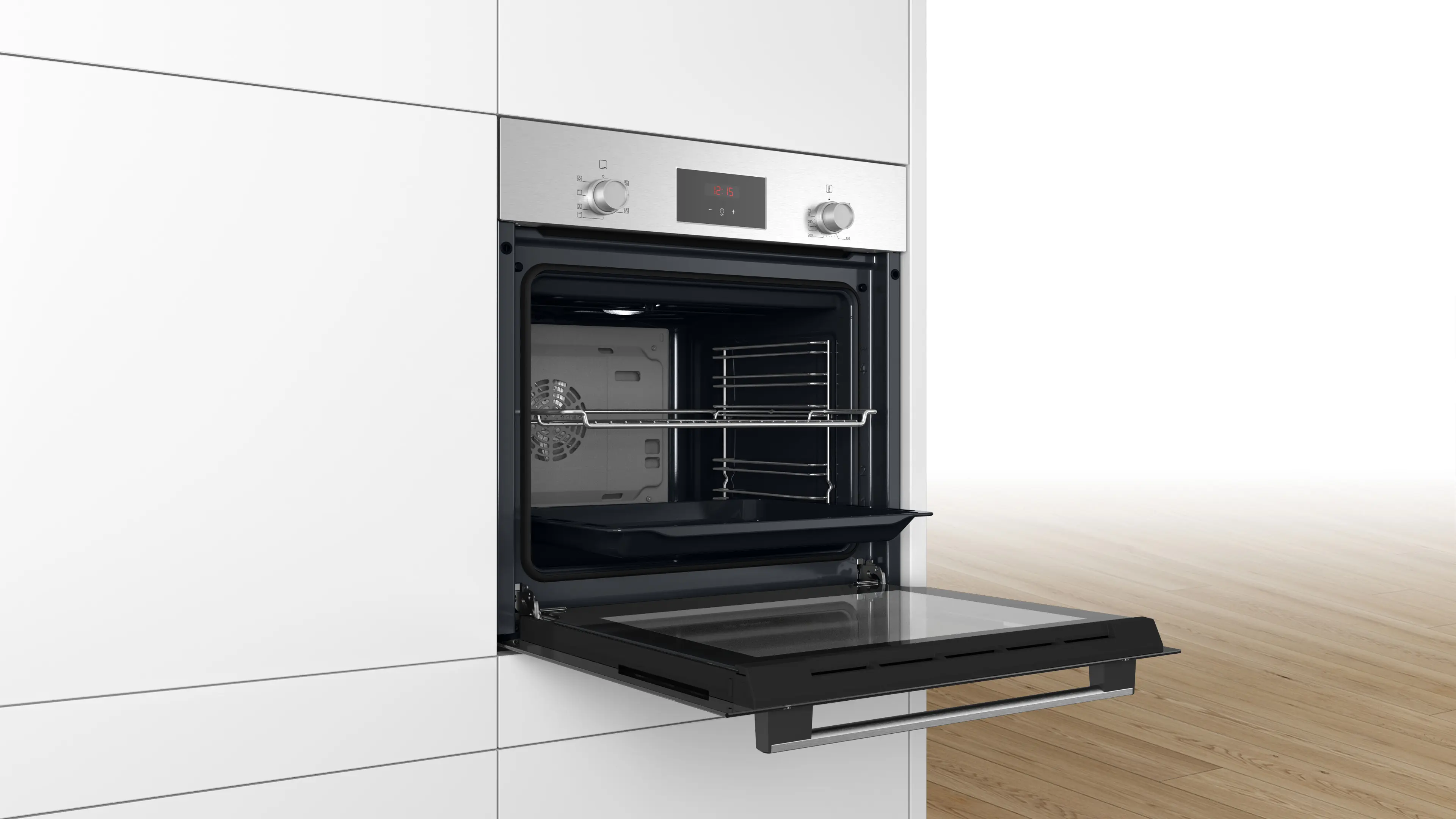 Serie 2 Bakoven 60 x 60 cm RVS