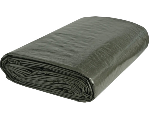 Geweven zeildoek, universeel zeildoek, 180 g/m², groen, 12 x 15 m