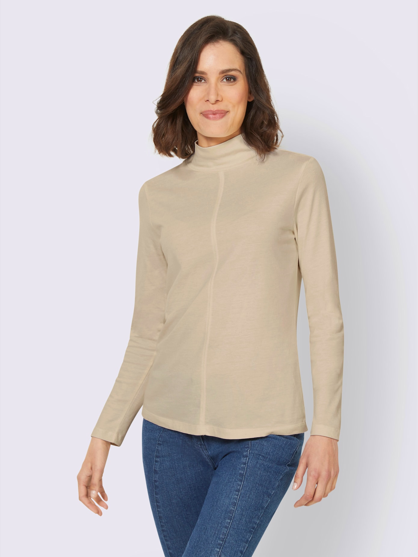T-shirt 50% coton et 50% modal