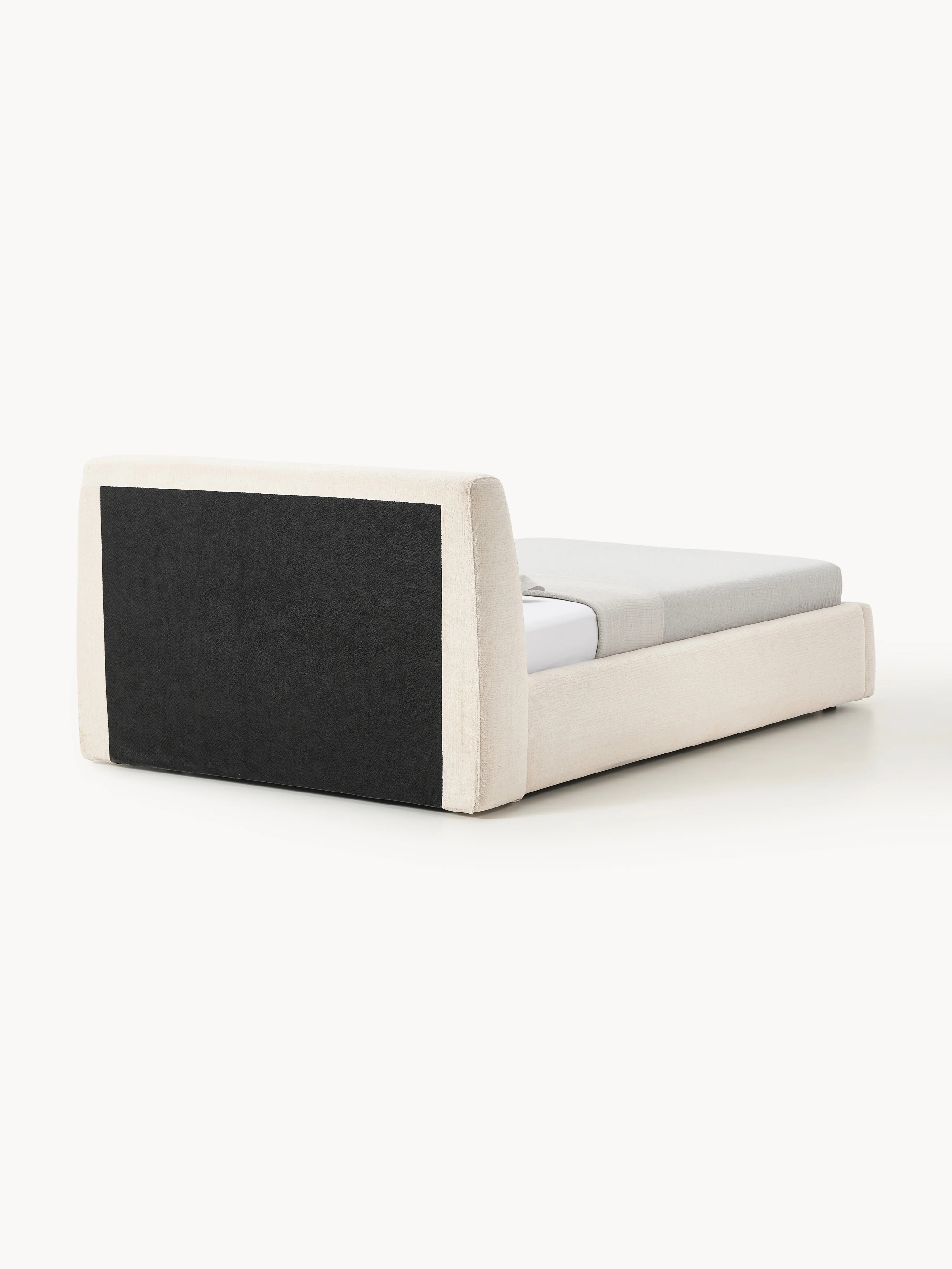 Gestoffeerd bed Cloud met opbergruimte