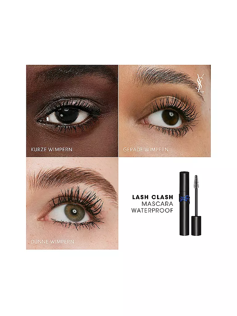 YVES SAINT LAURENT Lash Clash Mascara Waterproof (04 Blau) blau