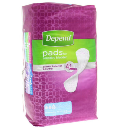 Depend Normaal plus (12 stuks)