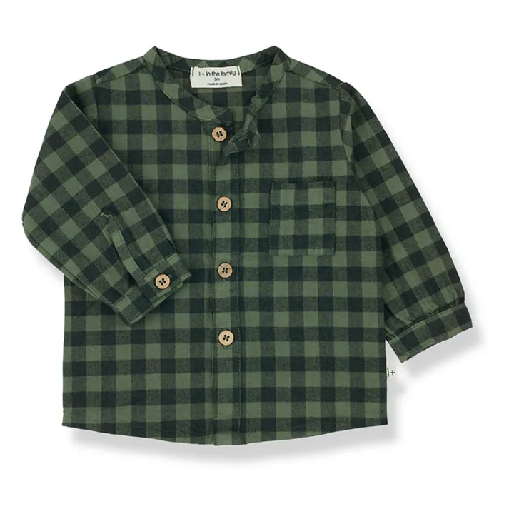 1+ in the family Chemise Vichy Henry | Vert kaki