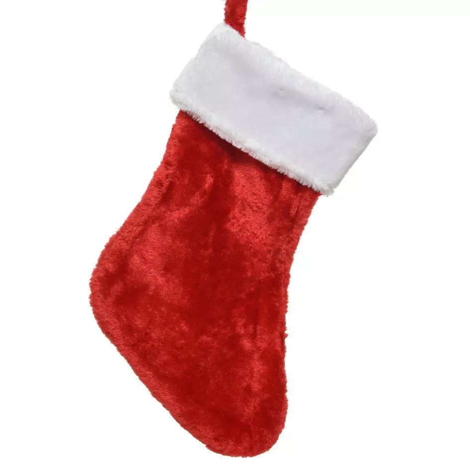 Chaussette de Noël (H46 cm) Alice douceur Rouge