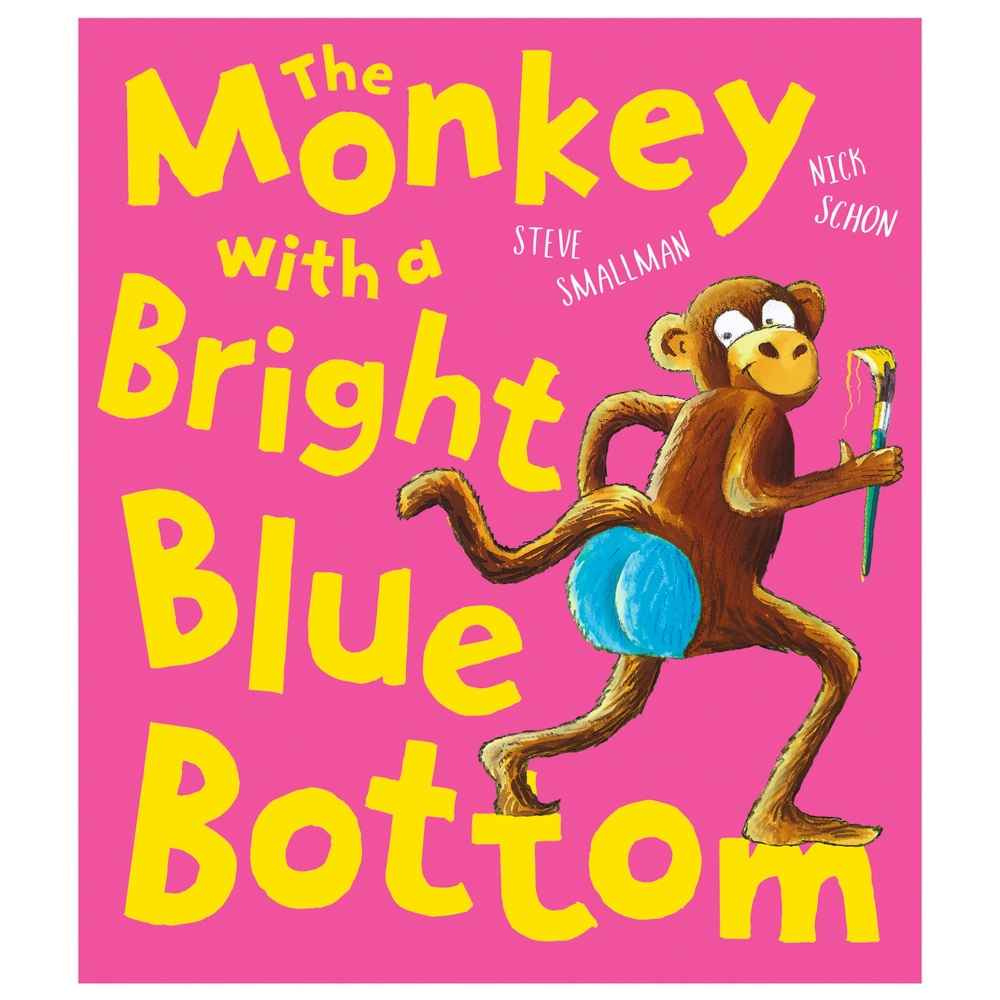 Das Affenbuch mit dem leuchtend blauen Hintern