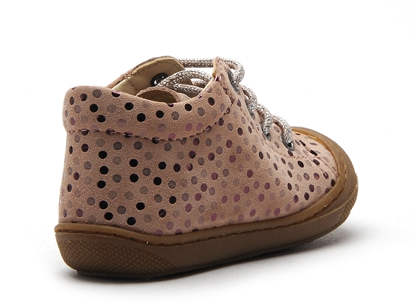 Naturino boots bottine bebe cocoon sh.pois rose