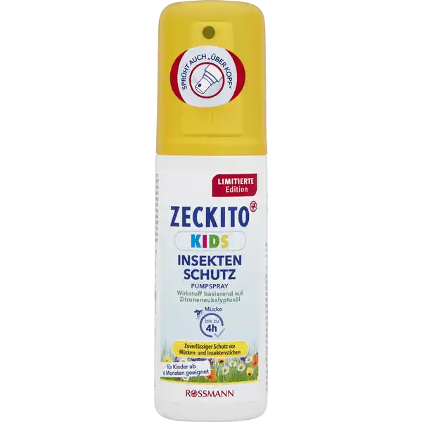 ZECKITO Kids Insekten Schutz Pumpspray 100ml