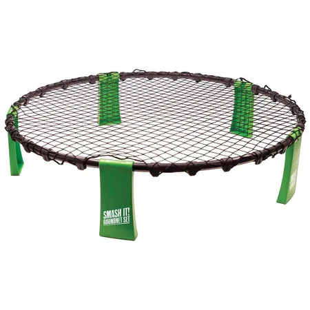 Schildkröt Roundnet Set inklusive 3 Bälle, Ballpumpe und Tragetasche